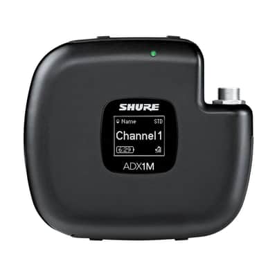 Shure ADX1M Digital Micro Bodypack Wireless Transmitter, G57: 470-608 MHz image 3