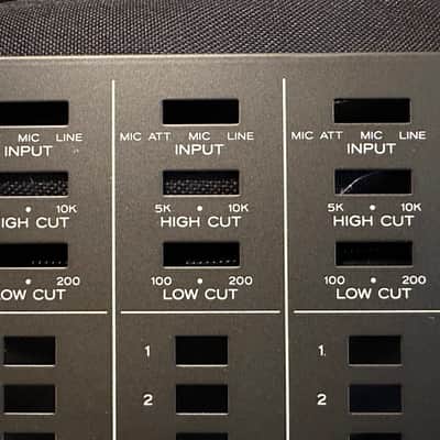 TEAC Model 2 - 1970s mixer - like new face plate and operation manual included see pics image 21