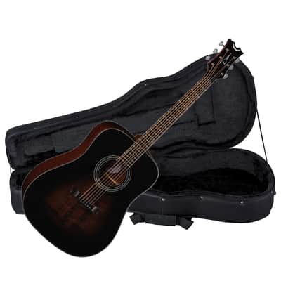DEAN Saint St. Augustine Dreadnought acoustic GUITAR Vintage Burst w/ Light CASE image 1