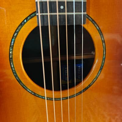 Rick Turner Custom 12-Fret Acoustic (2001) – Hand-Signed by Rick Turner – Walnut & Spruce – 18V Turner Electronics – 1 of 2 Built image 7
