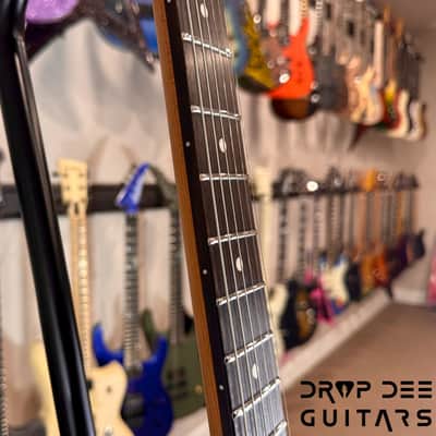 Schecter USA Custom Shop Sunset Custom-II HSS Electric Guitar w/ Case-Ocean Blue Burst Satin image 9