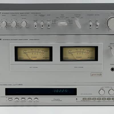 Hitachi HCA-6500 Pre Amplifier - HMA-6500 Power Amplifier - FT-8000 Tuner image 8