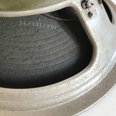 Celestion Greenback G12 H 1967 Grey /green image 2