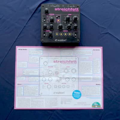 Waldorf Streichfett String Synthesizer 2019 - Present - Black image 4