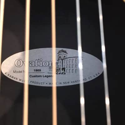 Ovation (USA) Custom Legend 1869-4 with Ovation HSC image 3