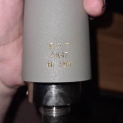 Telefunken AK-47 - Large Diaphragm Multipattern Tube Condenser Microphone 2010s - Silver image 7