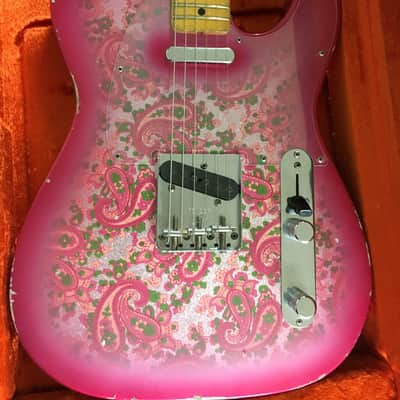 Fender Custom Shop Paisley Telecaster Owned By Two Door Cinema Club image 2