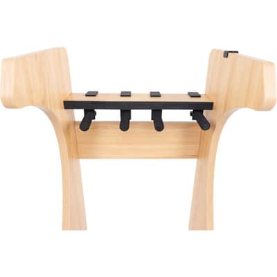 Gator Frameworks Elite Series 3 to 4-Space Guitar & Instrument Case Combo Rack Natural Maple Matte Finish image 8