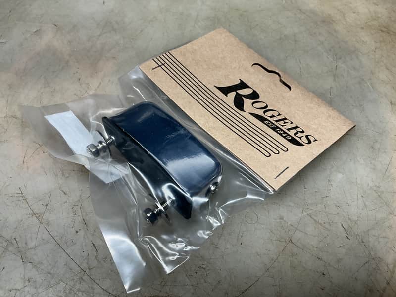 Rogers 3917R “Bread & Butter" Die-Cast Double-Ended Snare Drum Lug Reissue 2010s - Chrome image 1