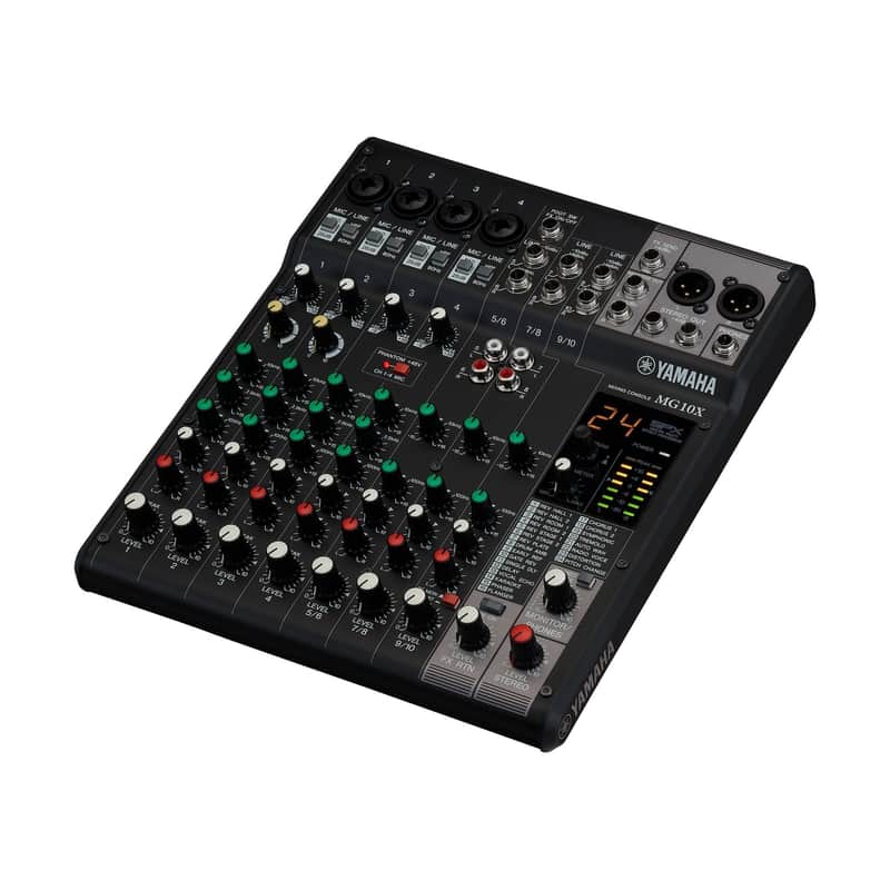 Yamaha MG10X 10-Channel Mixing Console image 1
