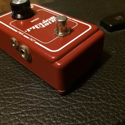 DOD Phasor 401B ** Script Design ; MORE ELUSIVE THAN 401 / MXR Phase 90! ** 1970s Burgundy & White image 2