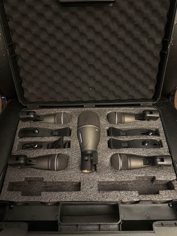 Samson DK705 5 Piece Drum Mic Set 2010s - Grey image 1