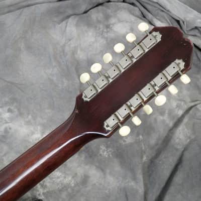 1968 Epiphone FT-112 Bard Natural 12 String Acoustic Guitar ~ Gibson Made like B-45-12 image 16