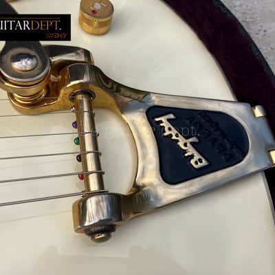 ✮RARE✮SUPERB✮2017 Gretsch G-6134 LTV White Penguin ✮ LACQUER TV JONES ! ✮ COA ✮ AMAZING image 12