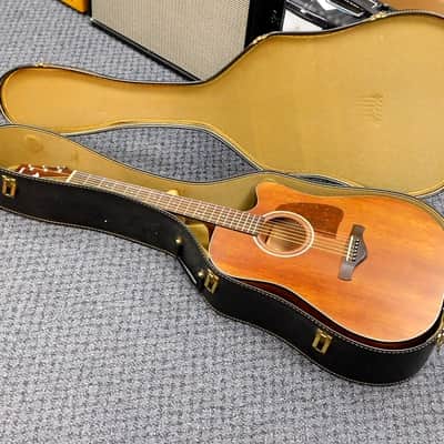 2017 Ibanez AW54CE Artwood Dreadnought Acoustic-Electric Guitar w/Case! VERY NICE!!! image 1