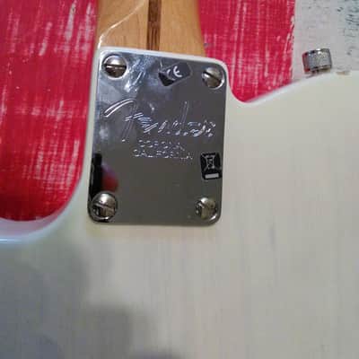 Fender Telecaster Corona California Late 90's White And Gold image 5