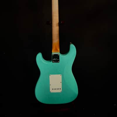 Fender Limited Edition 59 Strat Journeyman Relic 2022 - Faded Aged Sea Foam Green image 7