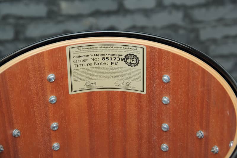 DW Collector's Maple Mahogany tom 12x8 image 1