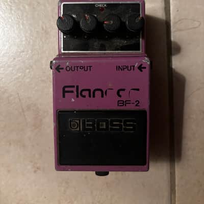 Boss BF-2 Flanger (Black Label) 1980 - 1984 - Purple image 1