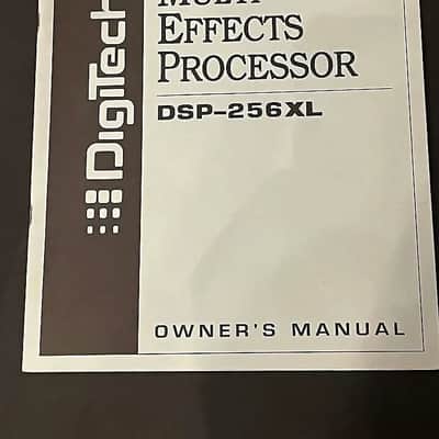 DigiTech DSP 256XL 1990's Digital Multi Effects + Orig Manual image 5