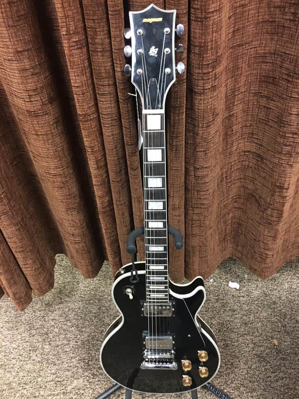 Magnum Vintage 1970's Les Paul Custom Copy Black Beauty Japan