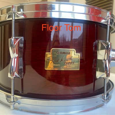 Yamaha Rick Marotta Hip Gig 5 Piece Nesting Drum Kit 2010s - Cherry Red image 3