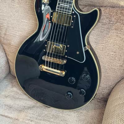 Epiphone Bjorn Gelotte Signature "Jotun" Les Paul Custom 2016 - 2019 - Ebony image 1