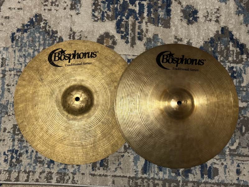 Bosphorus Traditional Bright Hi Hats 14” 2010’s image 1