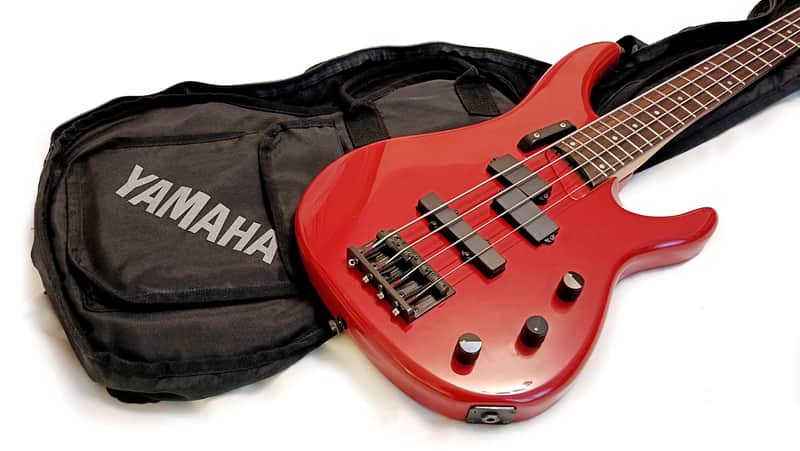 Yamaha RBX Super Medium Series Bass 1986 Vintage Japan Coral Red