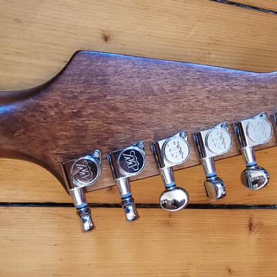 Custom Left handed Firebird relic with bigsby, D'Urbano Magnetics old black pickup set, Neil Young image 11