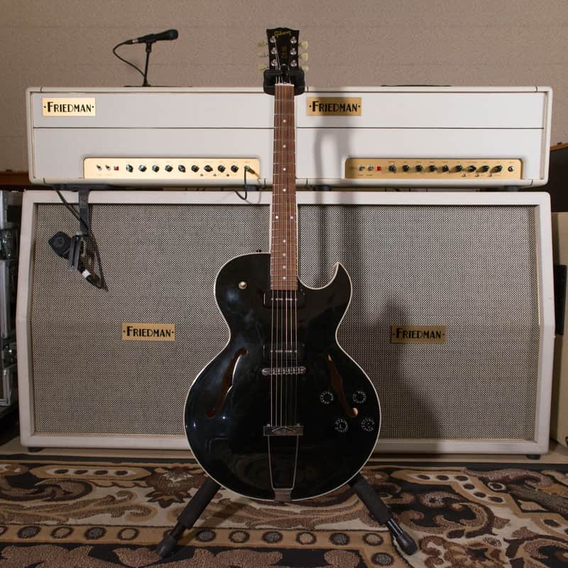 Gibson ES-135 Ebony 1997 owned by Chris Shiflett image 1