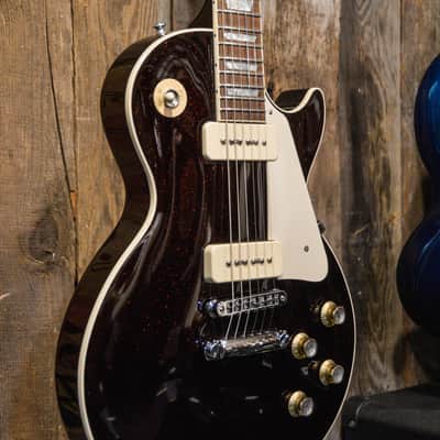 Gibson Custom Shop Les Paul Standard P90 - Brunswick Burgundy Sparkle image 9