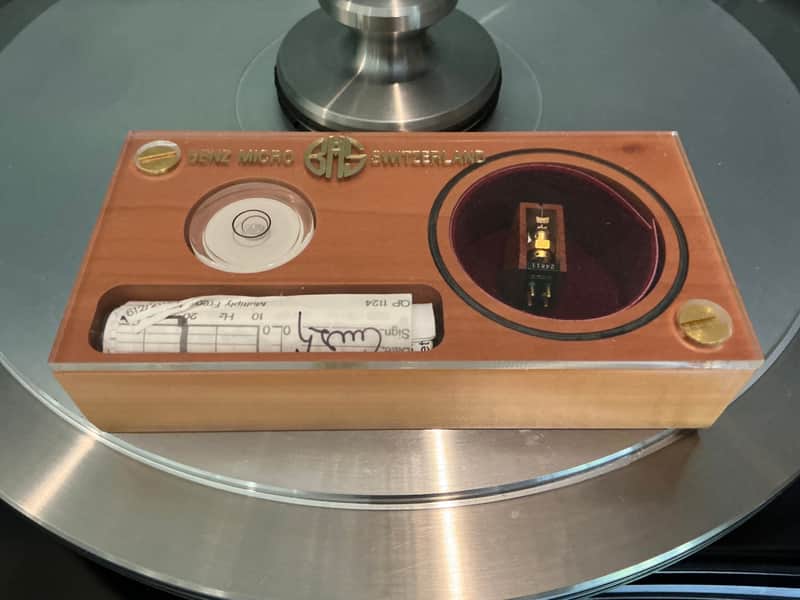 Benz Micro Wood H2 High Output Moving Coil Cartridge Low Hours All Original With Original Box And Papers