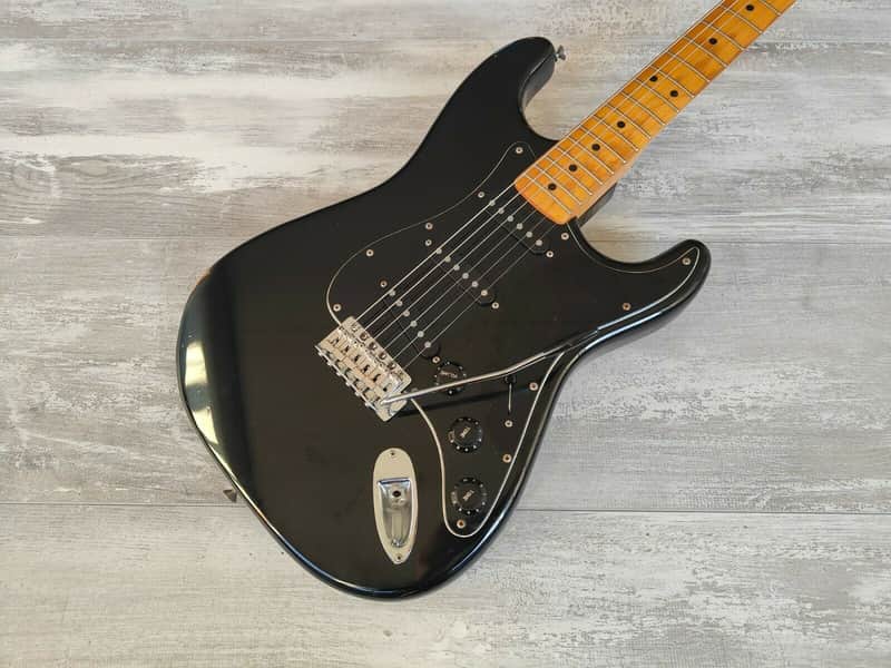 1982 Tokai Japan SS-36 Silver Star Stratocaster (Black) | Reverb