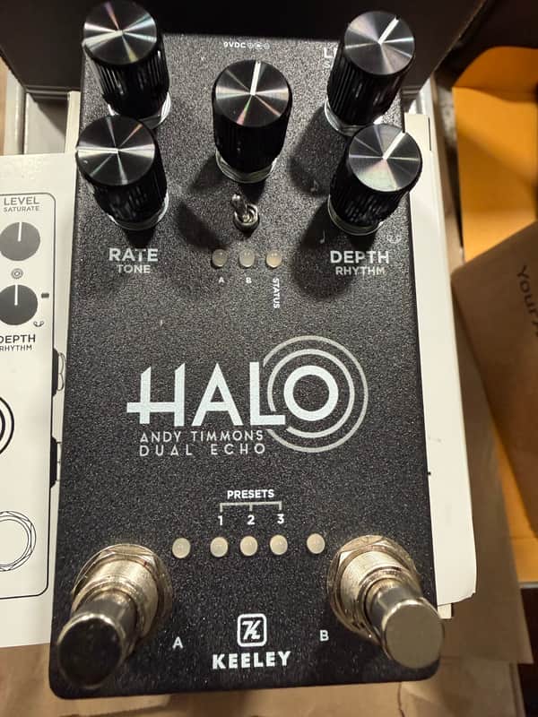 Keeley Halo Andy Timmons Signature Dual Echo 2022 - Present - Black image 1
