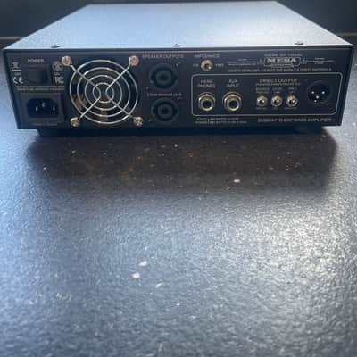 Immagine Mesa Boogie Subway D-800 800-Watt Bass Amp Head 2015 - Present - Black - 8