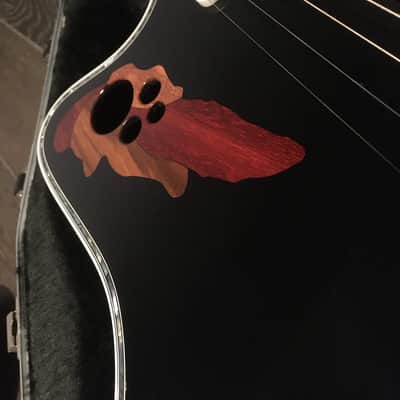 Ovation Custom Elite C1778-5L LX Custom Shop Left Handed 2017 Black USA image 8