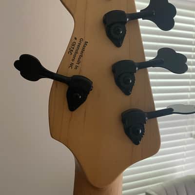 Roscoe Classic 5 - Aguilar Pickups/Bartolini 3 band Preamp 2019 Spalted Clear finish image 7