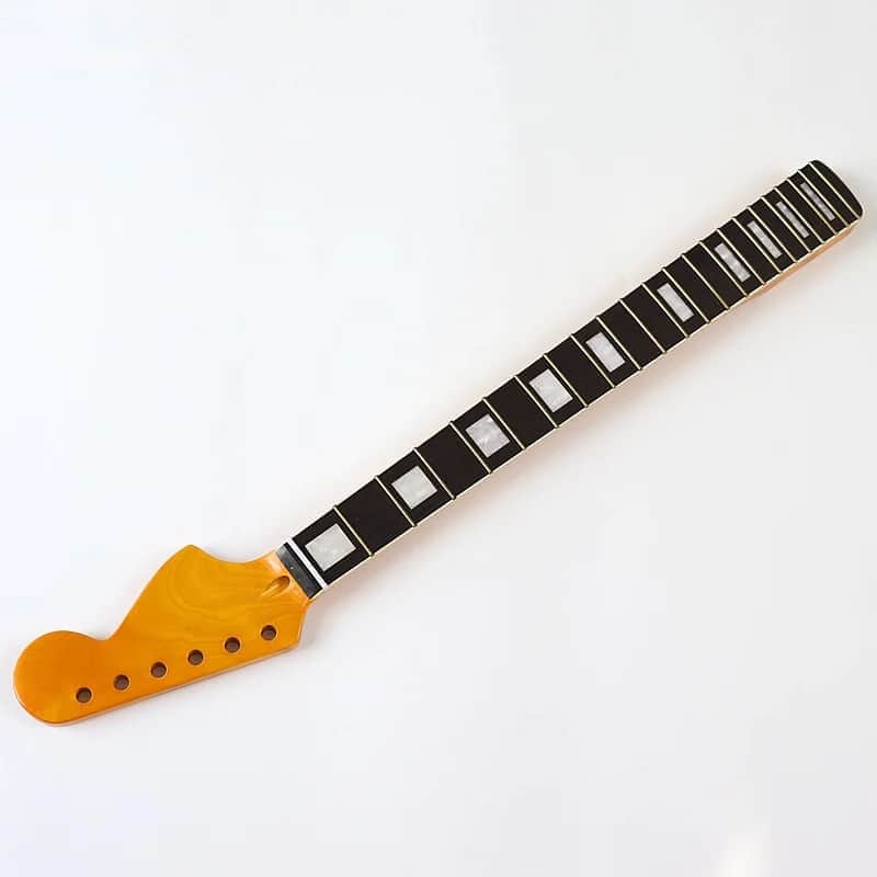 Maple Wood Guitar Strat Style Neck with Rosewood Fingerboard 22 Frets image 1