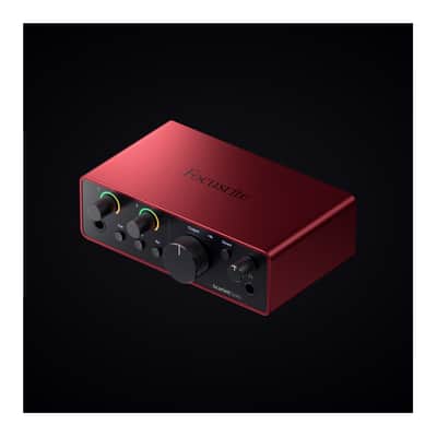 Focusrite Scarlett Solo 4th Gen USB Audio Interface with Scarlett Mic Pre, Hi - Z Instrument Input, Air Mode, Focusrite Control 2, Huge Dynamic Range and Dynamic Gain Halos image 7