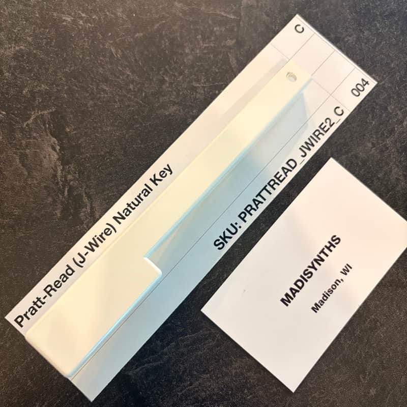 ORIGINAL Pratt Read Replacement C Key (J-Wire Keybeds) for ARP 2500/2600, Moog Minimoog, Oberheim OBX/OBXa/OB8, Sequential Prophet-5/10, PPG Wave 2.2, EML 500, and more image 1