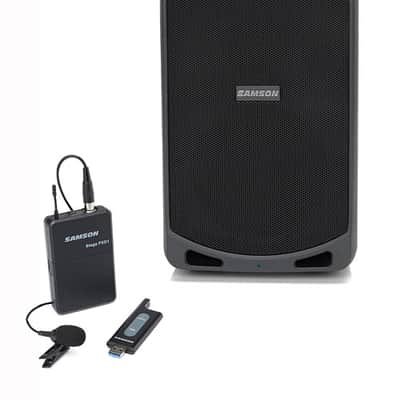 Samson Expedition XP106w with Lavalier Mic Rechargeable Battery-Powered Wireless PA with Lavalier Mic image 1