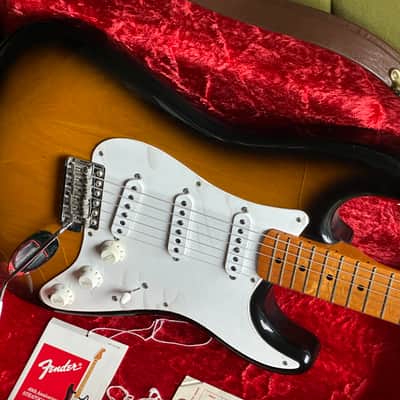 1994 Fender Stratocaster 1954 Reissue 40th Anniversary with 2 Cases Serial# 1905 image 8