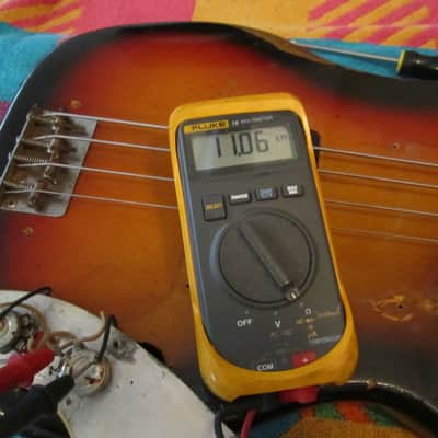 1963 Fender Precision Bass P Bass Electric Guitar Vintage image 23