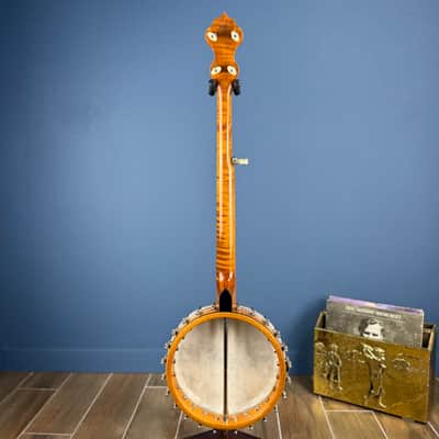 Ome Juniper Deluxe Silver Bell Tone Ring 5-string Openback Banjo image 2