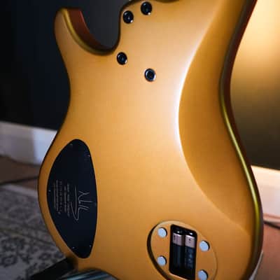 Dingwall NG2 Nolly 4 String 2022 - Matte Gold image 4