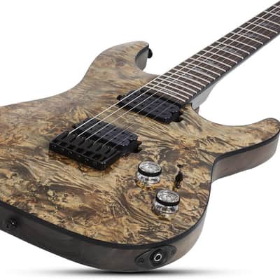 Schecter C-5 Deluxe Electric Bass - Satin Metallic Light Blue (588) image 5