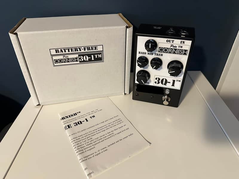 Pete Cornish 3Q-1 Battery-Free 3-Band EQ and Boost image 1
