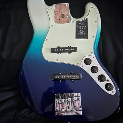 Fender Fender Player Plus Active Jazz J Bass Loaded Body- Belair Blue 2020’s - Belair Blue image 7