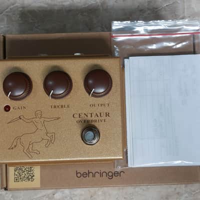 Behringer Centaur Overdrive Lawsuit [NOS - New Old Stock] Gold image 4